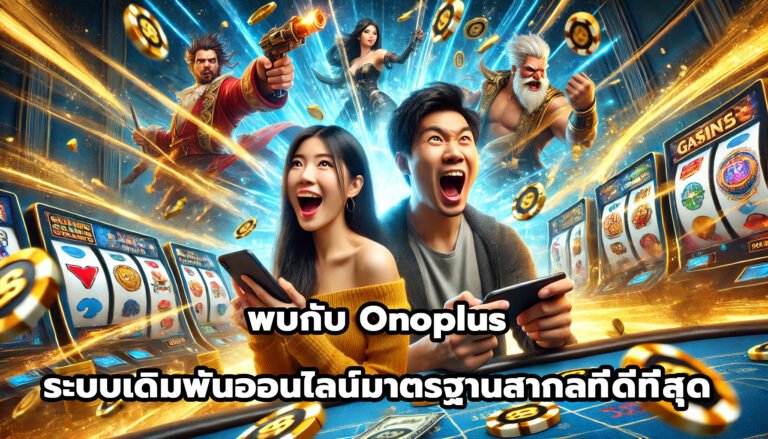พบกับ Onoplus ระบบเดิมพันออนไลน์มาตรฐานสากลที่ดีที่สุด-1